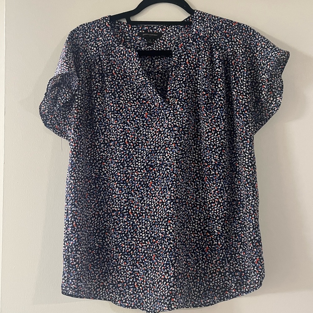 Banana Republic Colorful Print Women's Top - Size Small